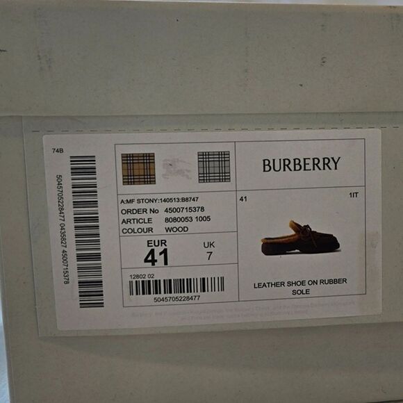Burberry Suede and Shearling Stony Mules Size 41 main image 4